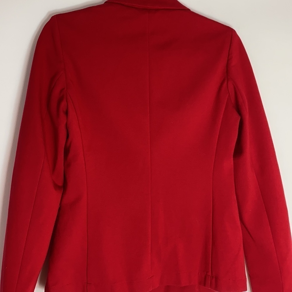 Les Copains red two button blazer - Picture 5 of 11